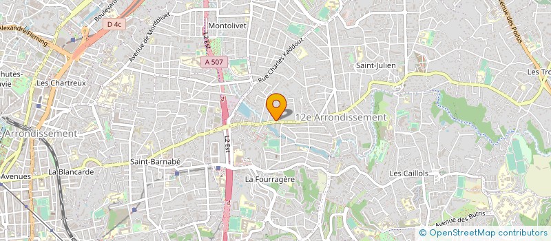localisation de l'entreprise LISE BIO à MARSEILLE