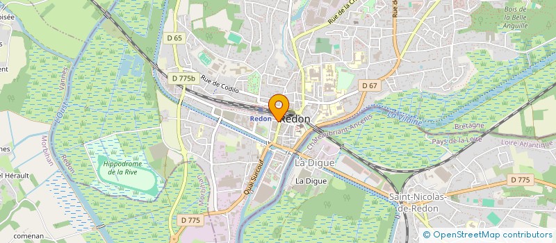 localisation de l'entreprise LISE ET CHLOE  REDON