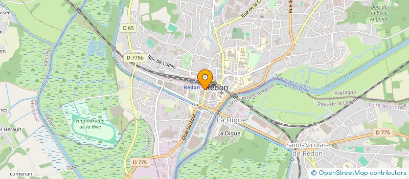 localisation de l'entreprise LISE ET CHLOE CLAUDINE BOYERE  REDON