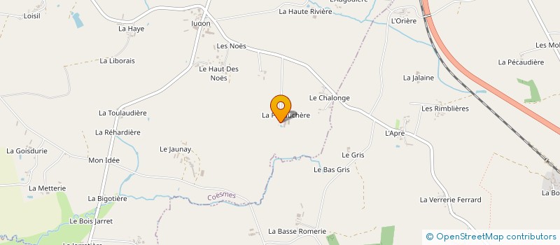 localisation de l'entreprise LISE ET LOU  COESMES