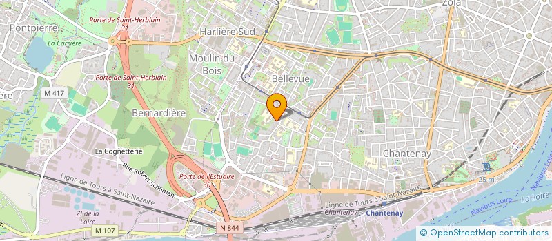 localisation de l'entreprise LISE K TOUS TRAVAUX à NANTES