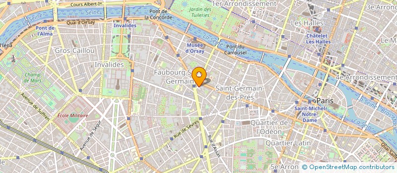 localisation de l'entreprise LISE LEBRUN à PARIS