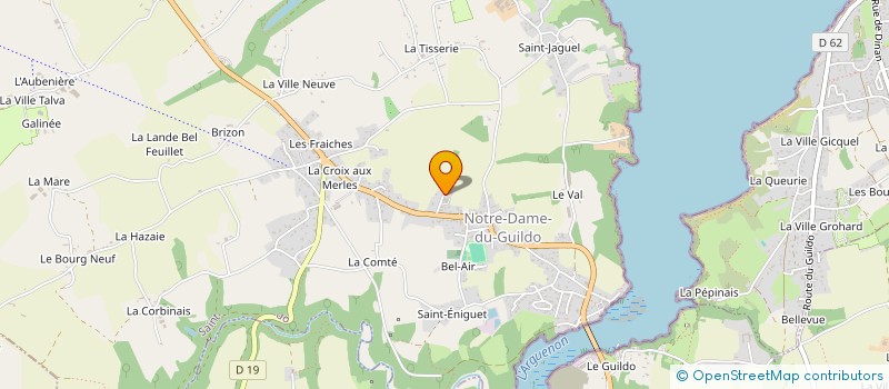 localisation de l'entreprise LISE LEFEVRE CONSERVATION-RESTAURATION à SAINT-CAST-LE-GUILDO