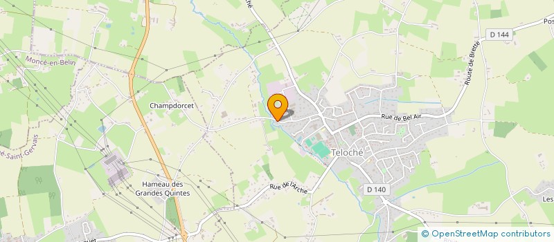 localisation de l'entreprise LISE-MARIE BOURGEOIS  TELOCHE