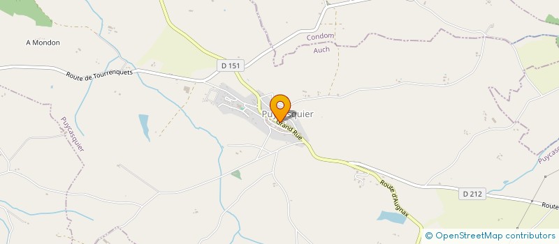 localisation de l'entreprise LISE RONDIC  PUYCASQUIER