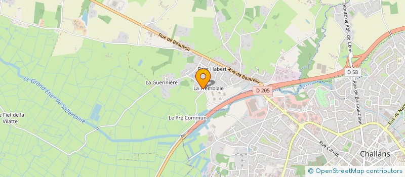 localisation de l'entreprise LISEA à SALLERTAINE
