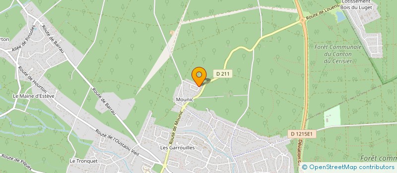 localisation de l'entreprise LISEA NETTOYAGE  SAINT-AUBIN-DE-MEDOC