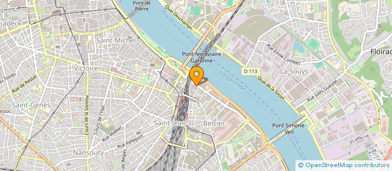 localisation de l'entreprise LISEA SMR  BORDEAUX