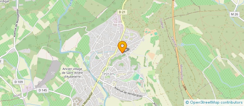 localisation de l'entreprise LISETTE  TEYRAN