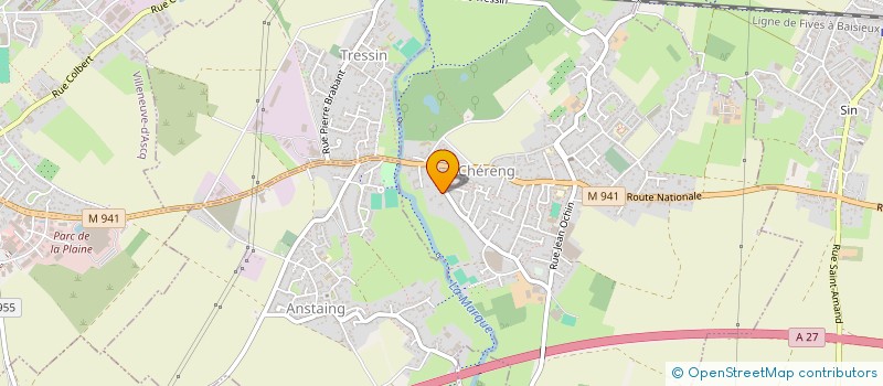 localisation de l'entreprise LISI IMMO  CHERENG