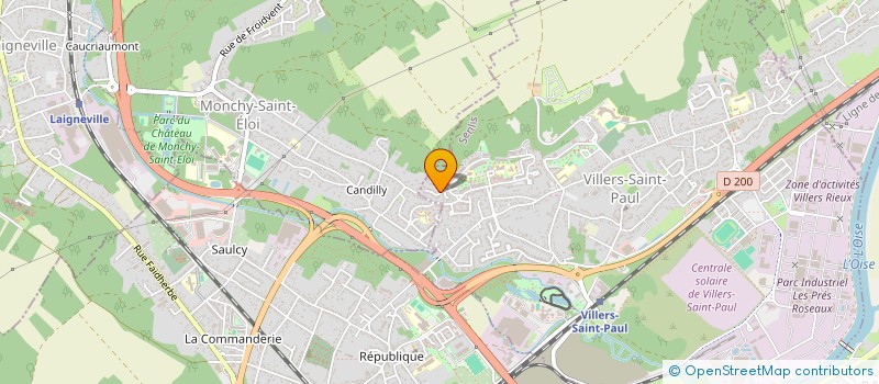 localisation de l'entreprise LISIA  VILLERS-SAINT-PAUL