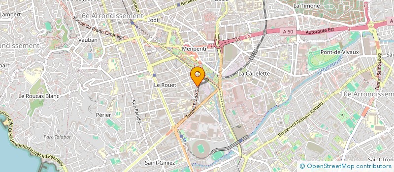 localisation de l'entreprise LISIA CONSEILS à MARSEILLE