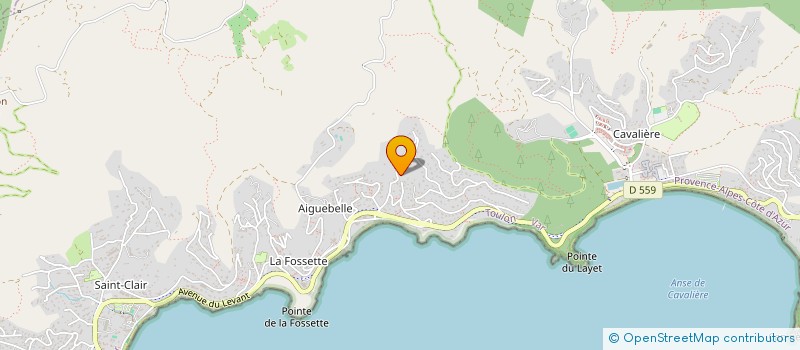 localisation de l'entreprise LISIANBEN à LE LAVANDOU