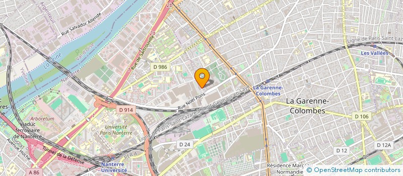 localisation de l'entreprise LISIEUX EXPLOITATION à NANTERRE