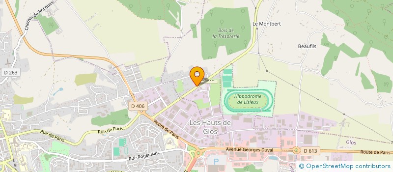 localisation de l'entreprise LISIEUX OCCASIONS  SAINT-DENIS-DE-MAILLOC