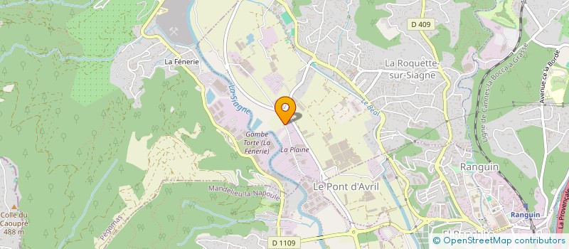 localisation de l'entreprise LISIJI à LA ROQUETTE-SUR-SIAGNE