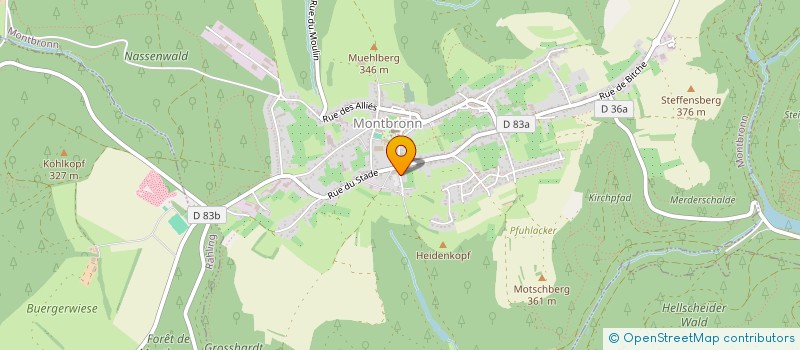 localisation de l'entreprise LISIM  MONTBRONN