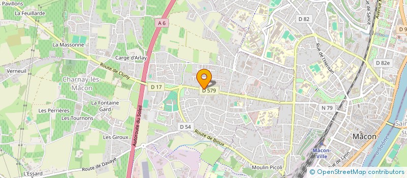 localisation de l'entreprise LISING à CHARNAY-LES-MACON