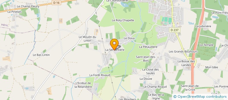 localisation de l'entreprise LISMA  HERIC