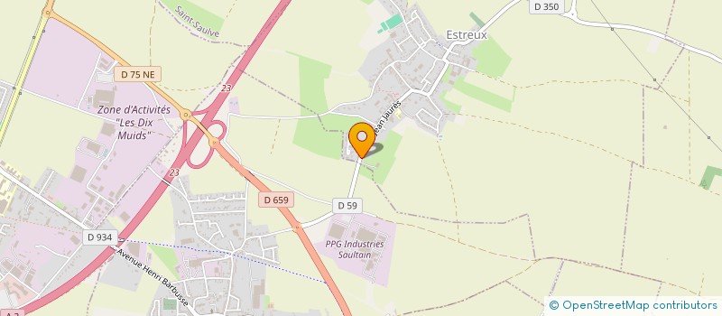 localisation de l'entreprise LISO  VALENCIENNES