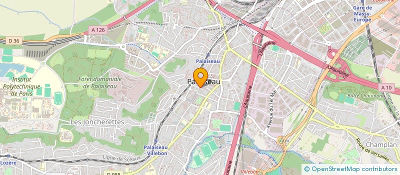 localisation de l'entreprise LISO SERVICES PALAISEAU à PALAISEAU