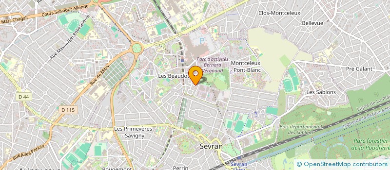 localisation de l'entreprise LISOJUEL  SEVRAN