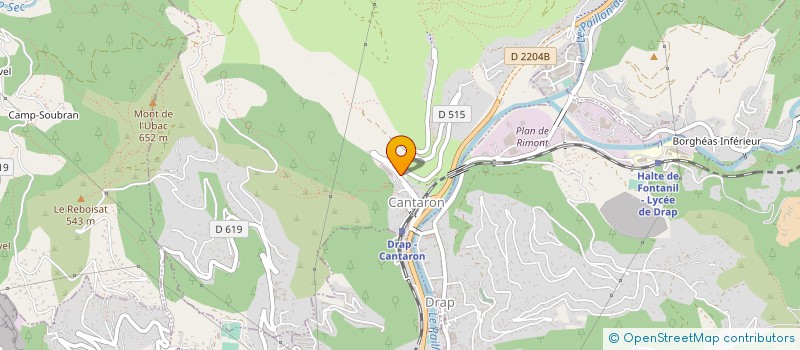 localisation de l'entreprise LISOLA 3  CANTARON