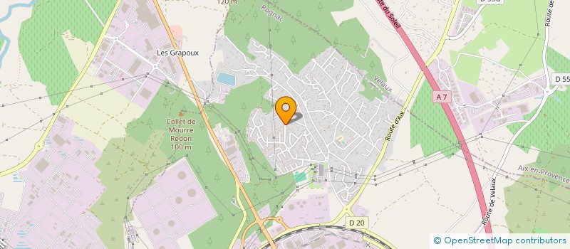 localisation de l'entreprise LISOLASO  ROGNAC