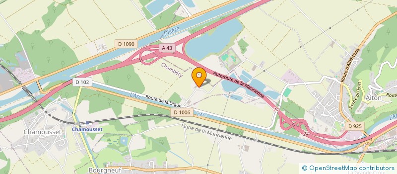 localisation de l'entreprise LISON à CHAMOUSSET