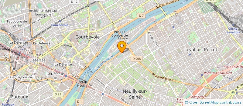 localisation de l'entreprise LISON à NEUILLY-SUR-SEINE