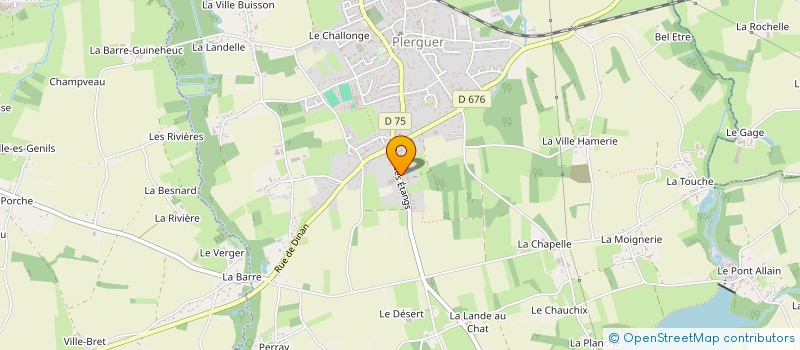 localisation de l'entreprise LISONALICE  PLERGUER