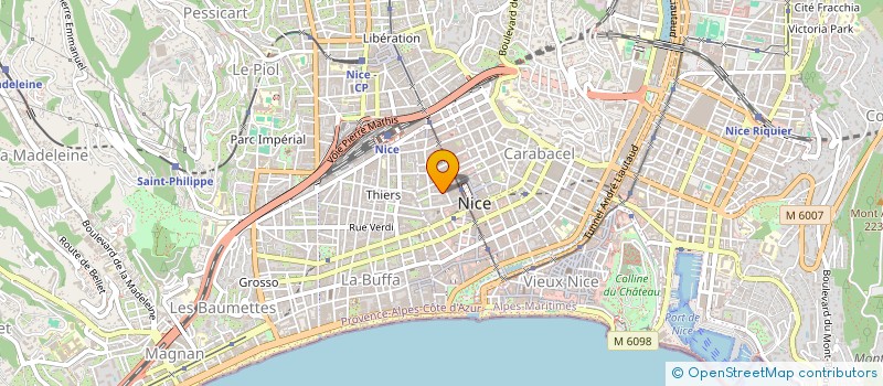 localisation de l'entreprise LISONSEB à NICE
