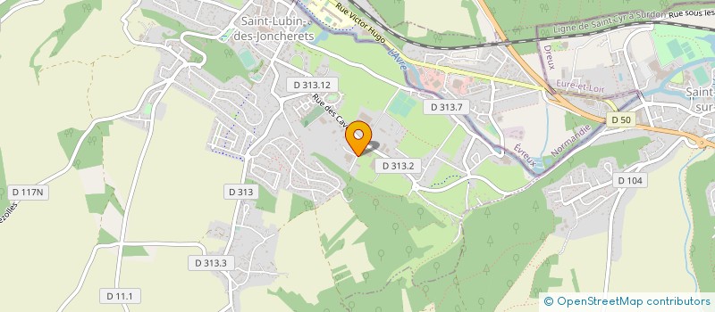 localisation de l'entreprise LISOTHERME à SAINT-LUBIN-DES-JONCHERETS