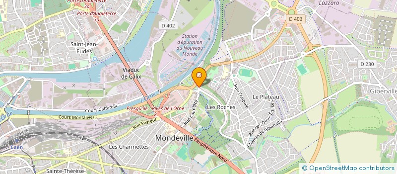 localisation de l'entreprise LISS BEAUTY PERFECT à MONDEVILLE