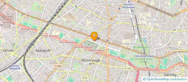 localisation de l'entreprise LISS TRANSPORT  PARIS