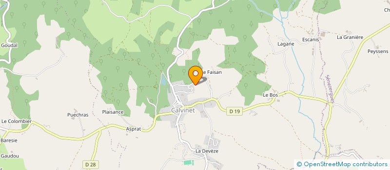 localisation de l'entreprise LISSAC HOLDING à PUYCAPEL