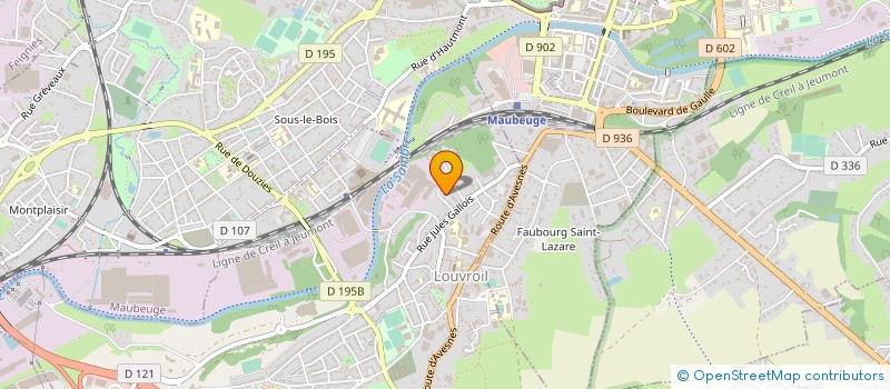 localisation de l'entreprise LISSE à LOUVROIL