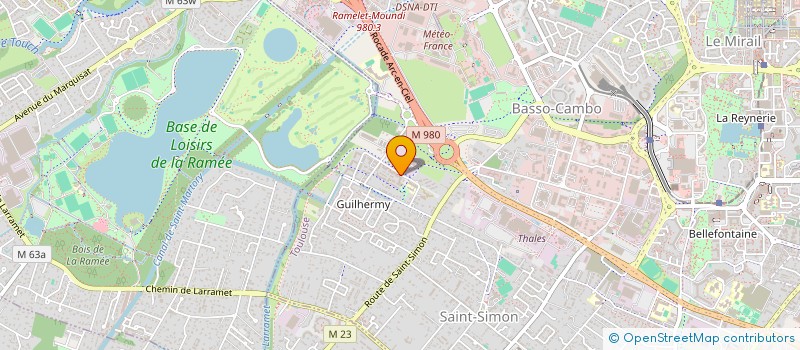 localisation de l'entreprise LISSEA CLINIQUE TOULOUSE  TOULOUSE