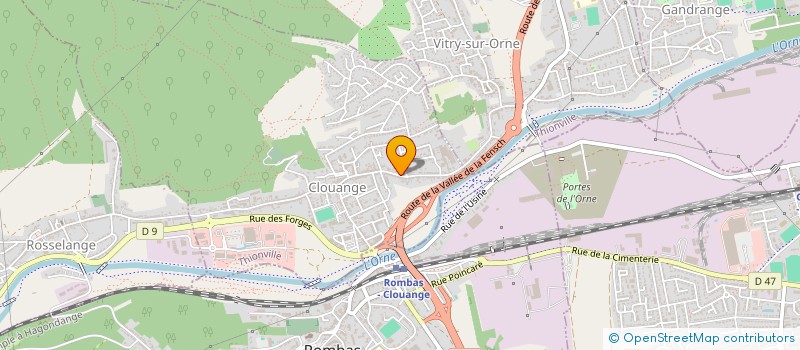 localisation de l'entreprise LISSECLAT  CLOUANGE