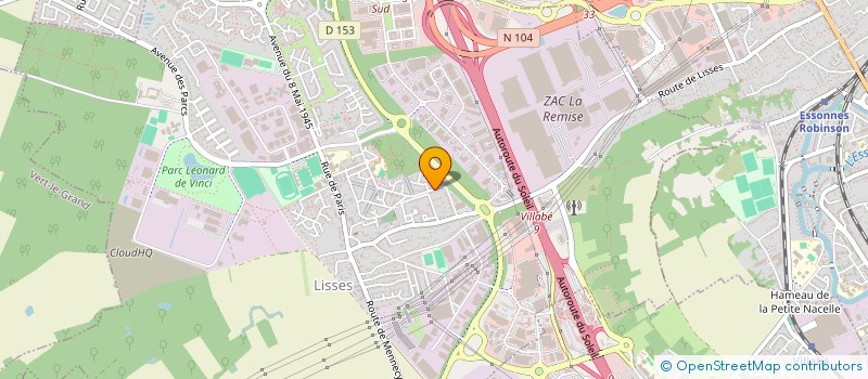 localisation de l'entreprise LISSES EUROPE TRANSPORTS  LISSES