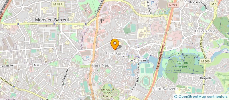 localisation de l'entreprise LISSIA GIRARD  VILLENEUVE-D'ASCQ