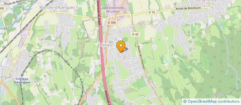 localisation de l'entreprise LISSIEU LP à LISSIEU