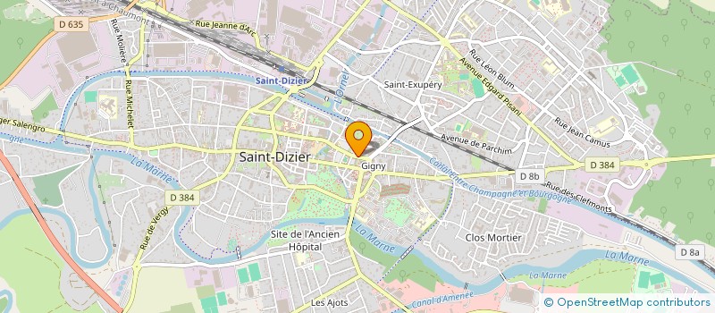 localisation de l'entreprise LISSTEL à SAINT-DIZIER