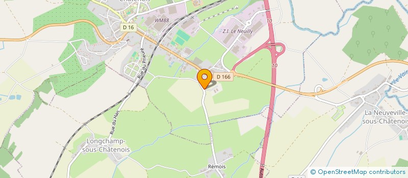 localisation de l'entreprise LISTAR PL SERVICES à CHATENOIS