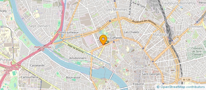 localisation de l'entreprise LISTE 27 BDE à TOULOUSE