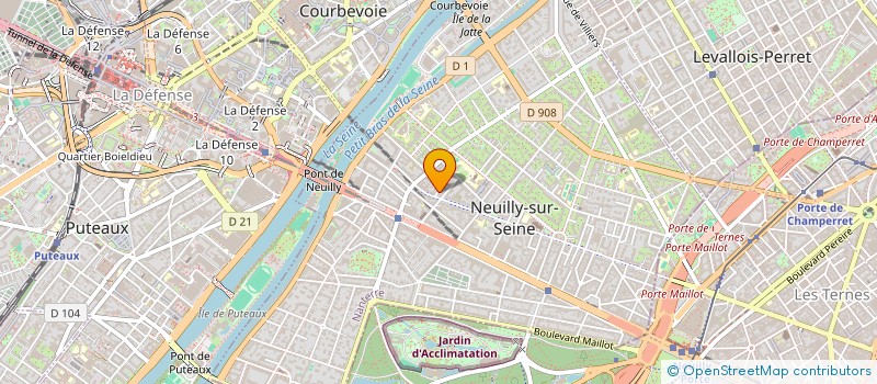 localisation de l'entreprise LISTE BDA BEUJ'ART à NEUILLY-SUR-SEINE