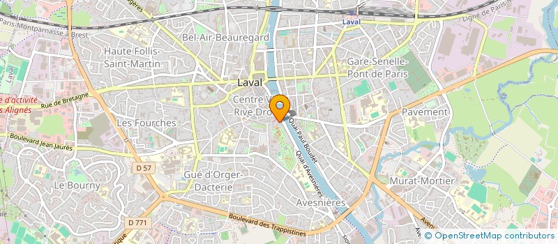 localisation de l'entreprise LISTE BDE 2016-2017 à LAVAL