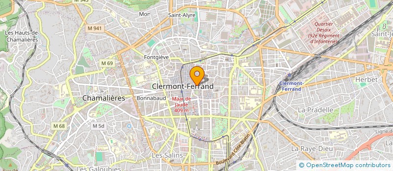 localisation de l'entreprise LISTE BDE 2025 CLERMONT  CLERMONT-FERRAND