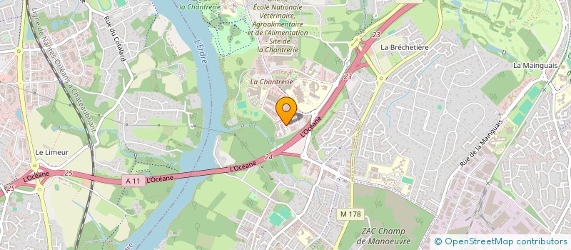 localisation de l'entreprise LISTE BDE ATLANTE  NANTES