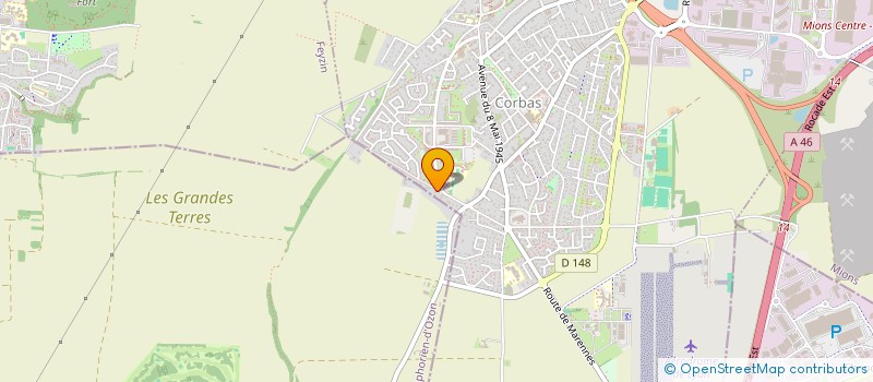 localisation de l'entreprise LISTE BDE AZALWE à CORBAS